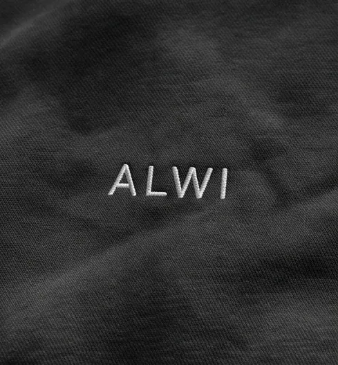 Chest logo embroidery texture