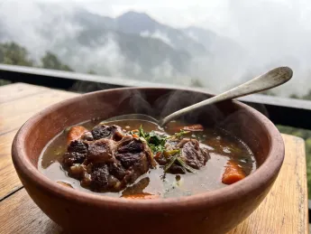 Slow-Simmered Oxtail Broth