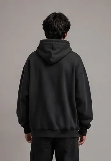Detail tekstur katun fleece 400 GSM